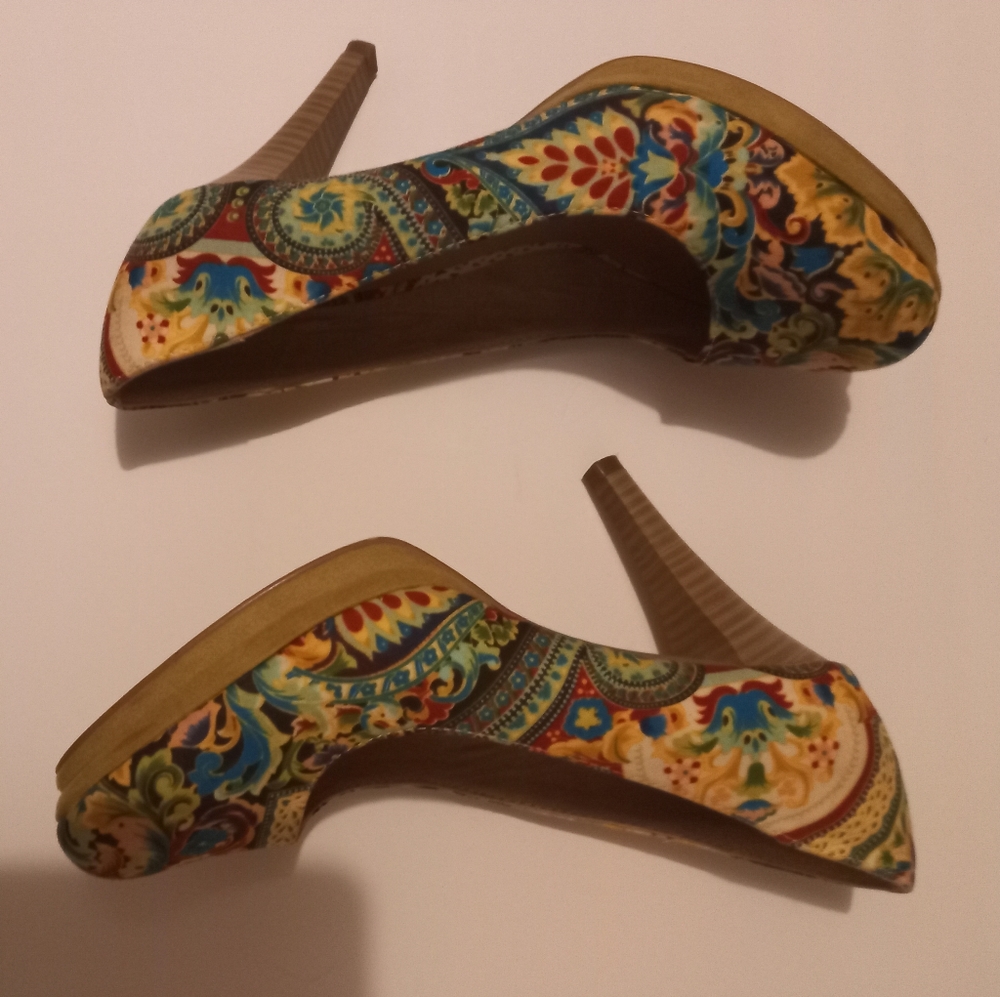 Tamaris shoes leather cuire size 8